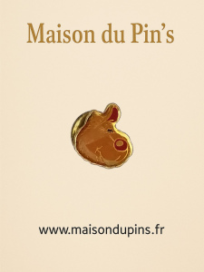 Pin's Animaux Tête de chien